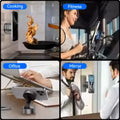 Mini 360° Vacuum Double Side Magnetic Suction Cup Holder Foldable Kitchen Lazy Phone Bracket For iPhone Android Smartphone